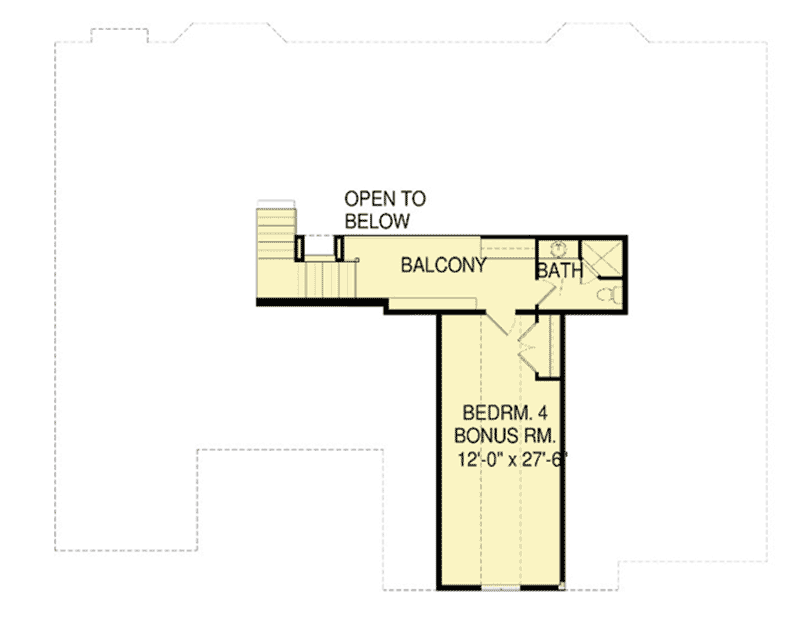 Plan 290081IY: European Good Looks - Floor Plan - 2nd Floor - European