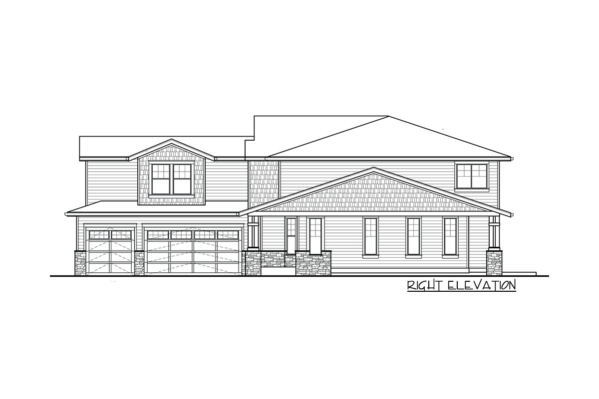 Image result for High End Northwestern House Plan - 737007LVL | Architectural Designs ...