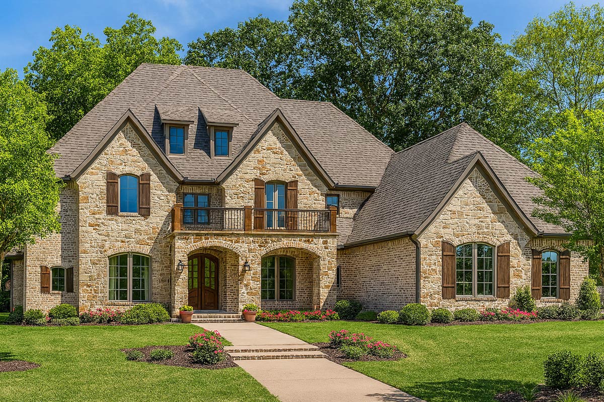 Plan 60706ND: Luxurious 5-Bed House Plan With Dramatic Overlook - 4830 ...