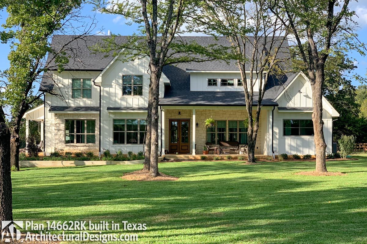 Modern Farmhouse Plan 14662RK Comes to Life in Texas (again!)