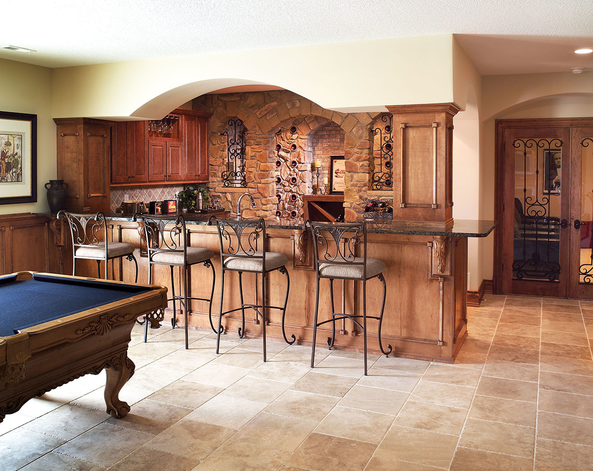 Tuscan-inspired House Plan with Finished Walkout Basement - 890116AH ...