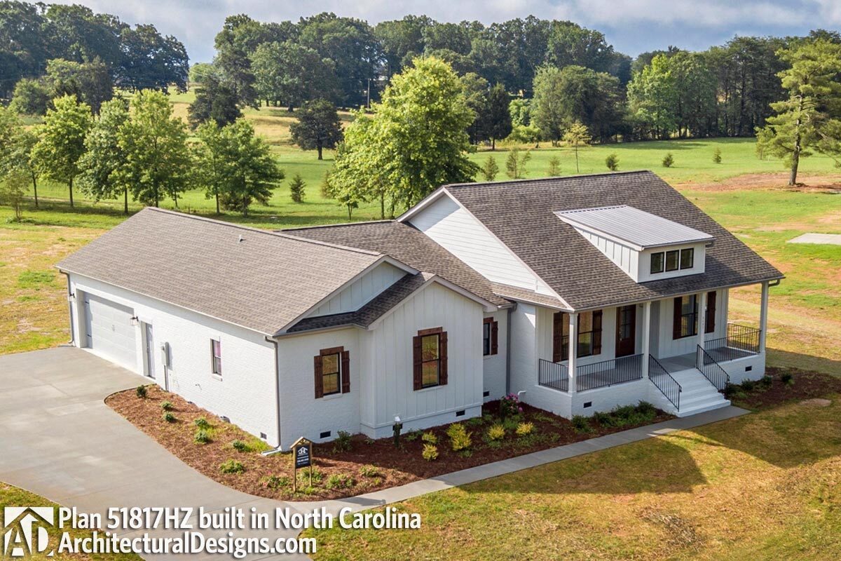House Plan 51817HZ Comes to Life in North Carolina