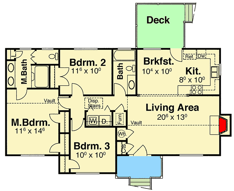 Ranch Rear Addition Ideas