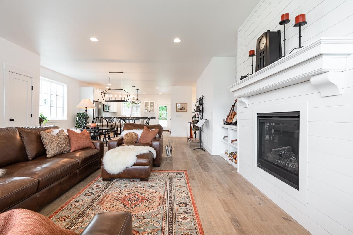 New American Craftsman Home Plan with Open Concept Living Space ...