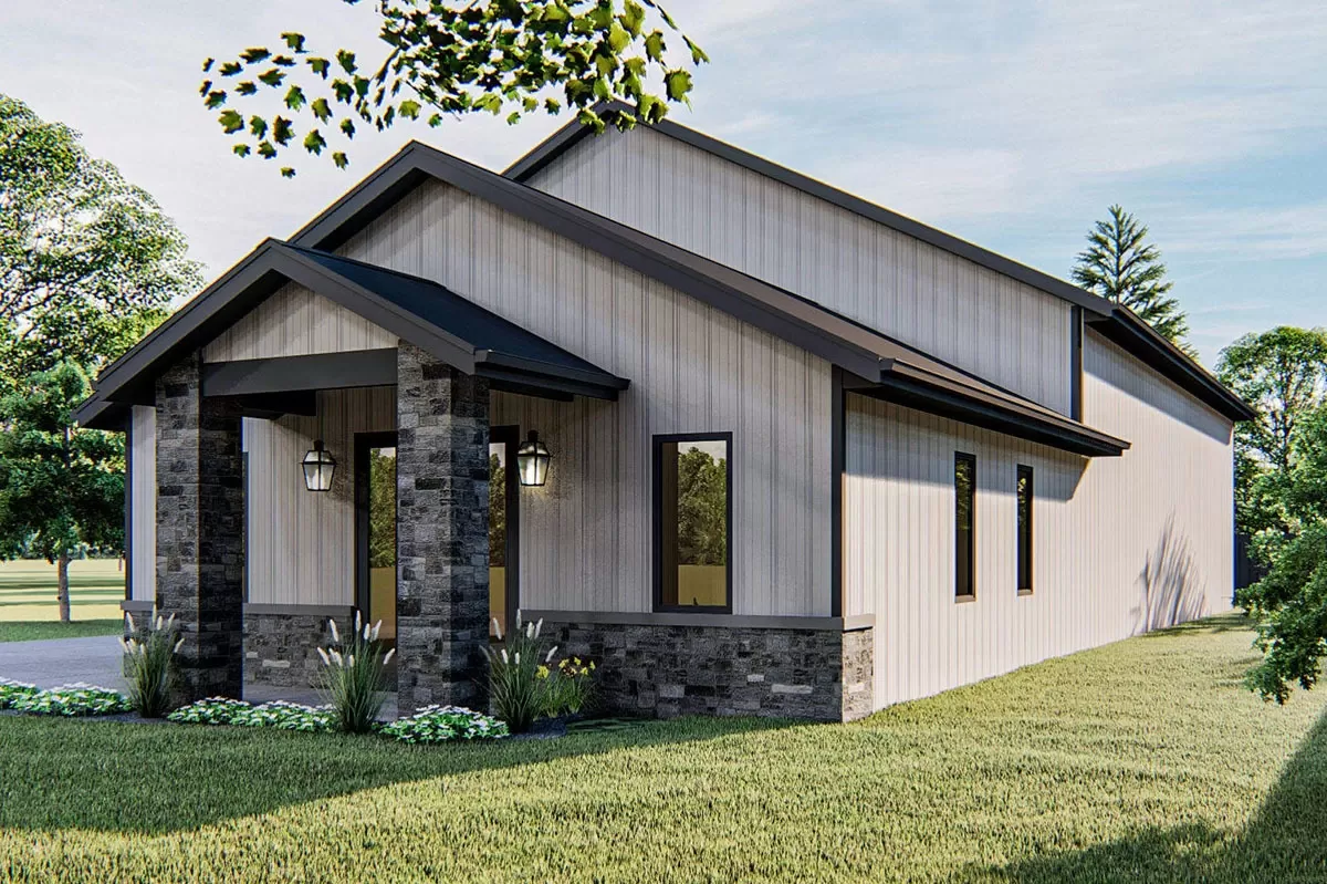 Barnlike Rvfriendly Pole Barn Garage Plan 62940dj Architectural