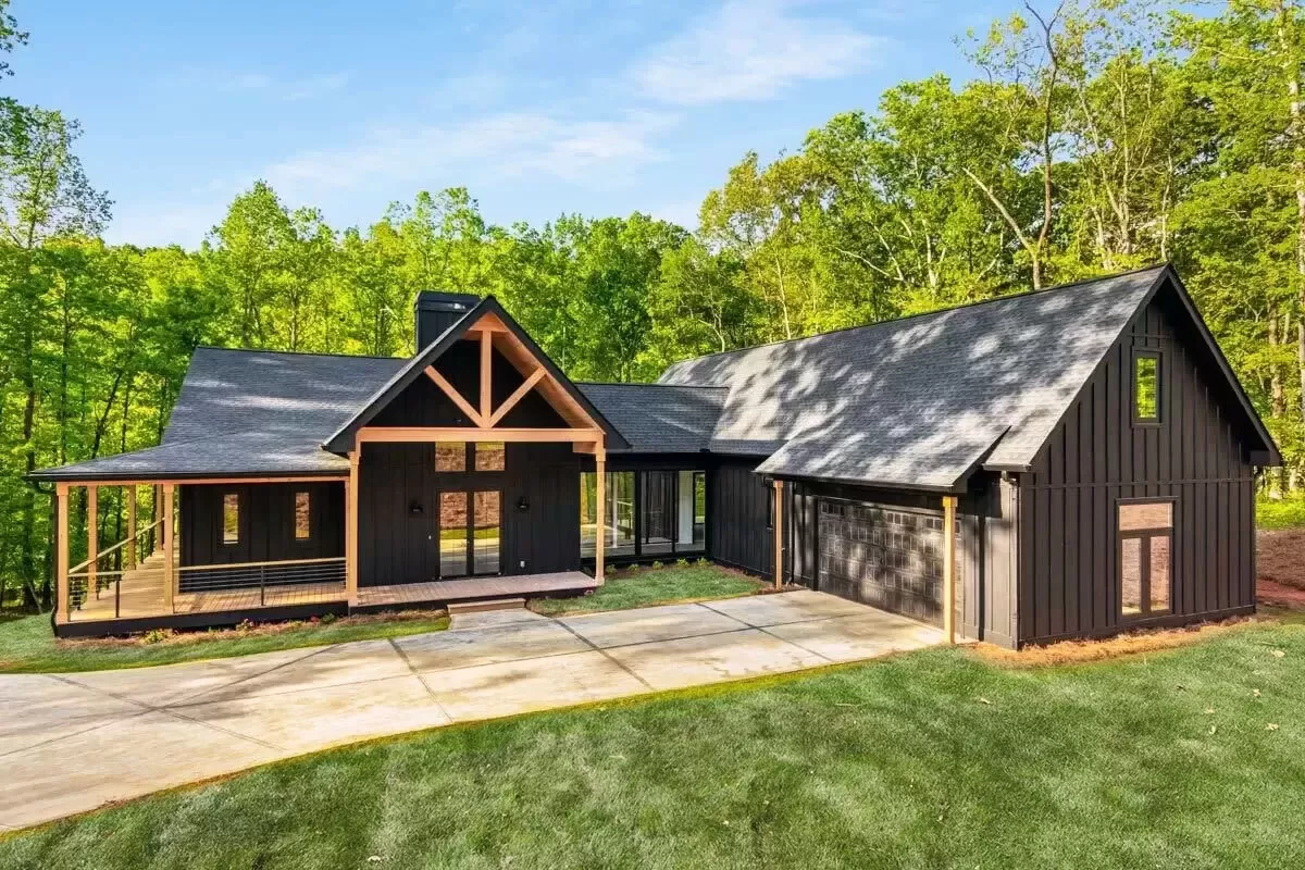 Lake Home Plan with Three Large Covered Decks - 2213 Sq Ft - 62977DJ ...
