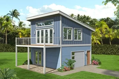 Cost-to-Build Report for Plan 68780VR: Contemporary Loft Plan with ...
