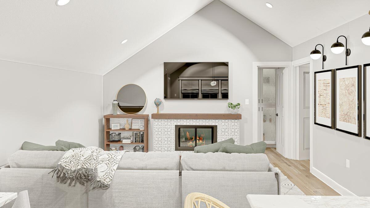 Cathedral Ceiling Apartment Shelly Lighting