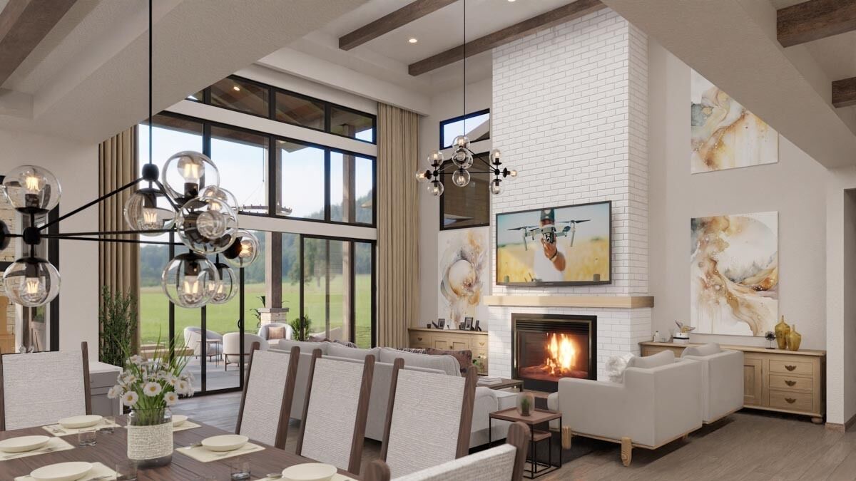 Luxury Rustic Ranch with 3 Bedroom Suites and Laundry in the Master ...