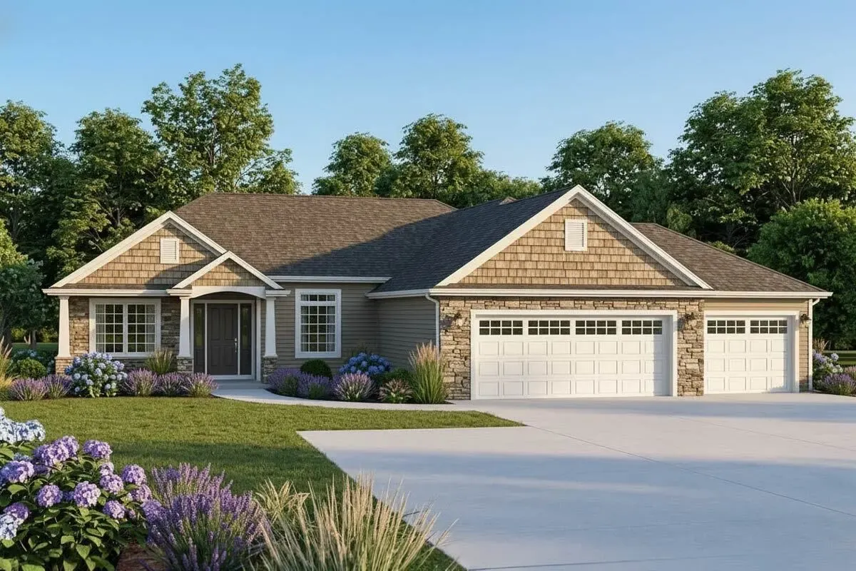 Traditional Ranch with Walkout Basement