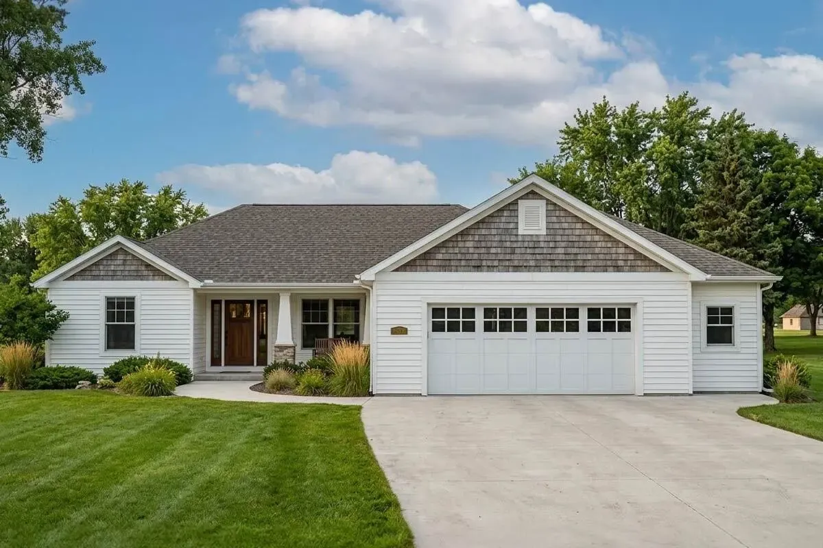 Craftsman Ranch Plan with Optional Walkout Basement