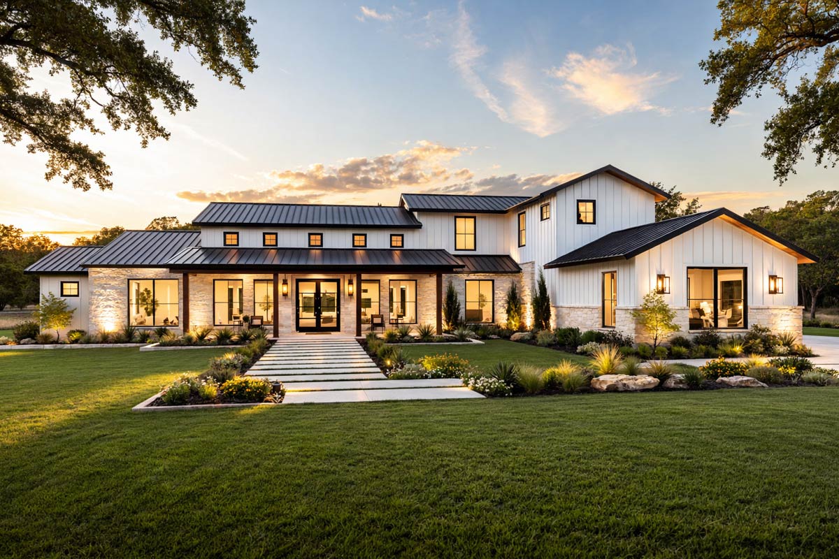 Plan 150004HRP: Contemporary Hill Country Home Plan with In-law Suite