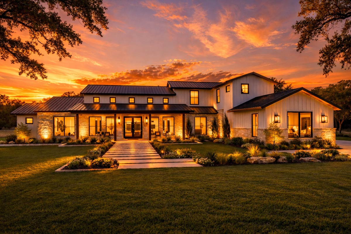 Plan 150004HRP: Contemporary Hill Country Home Plan with In-law Suite