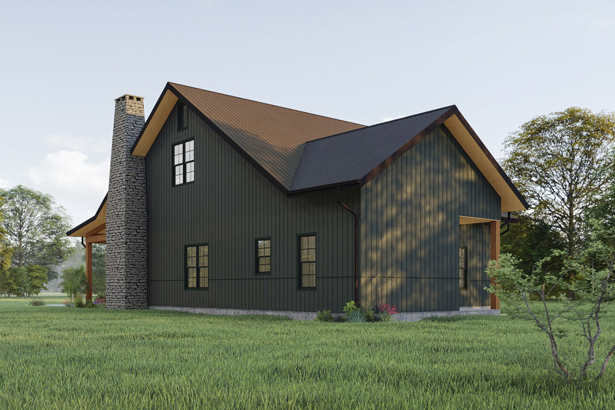Country Cottage Plan with First Floor Master Bedroom - 777005MTL ...