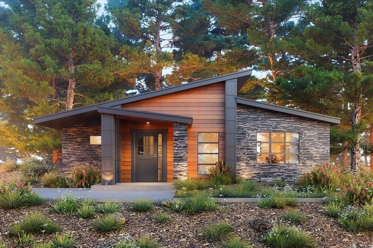 Modern Wood Small House Modern Wood Small House