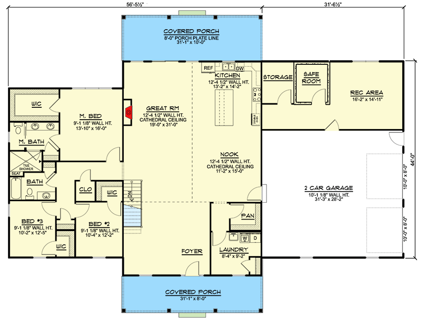 2500 Square Foot Single Story House Plans Plans Layout