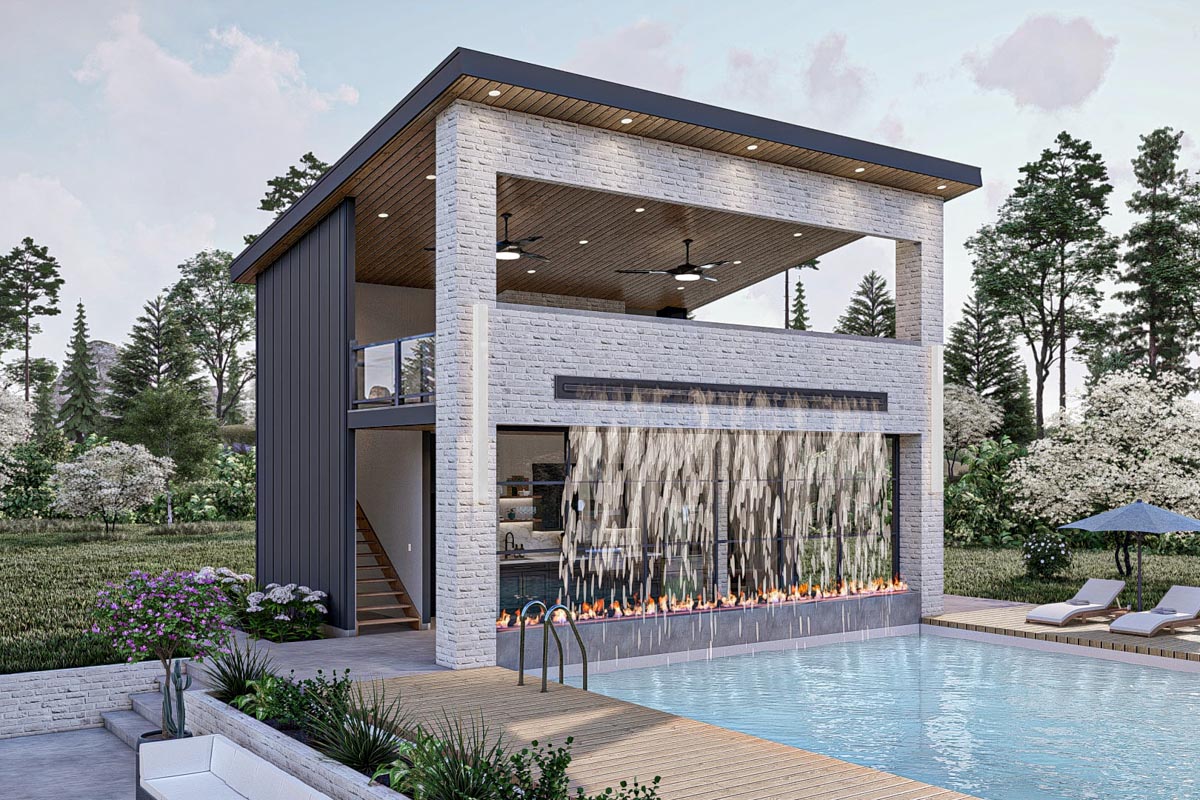 Southern Pool House 2 Bedrooms