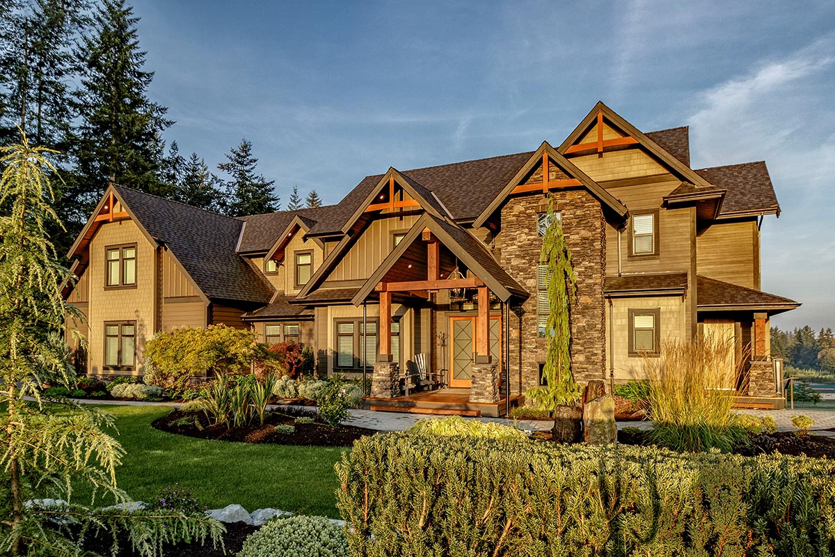 Plan 770510JME: 3-Bed Mountain Craftsman Plan with Vaulted Great Room