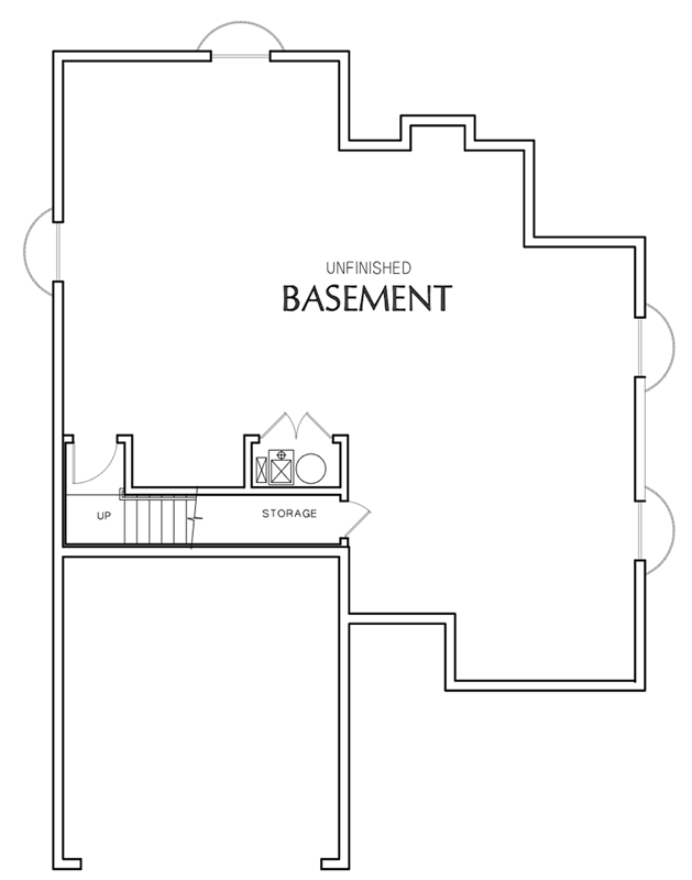 Plan 69800AM: Cozy Single-Story Home Plan with Front and Rear Porch - 1251 Sq Ft - Floor Plan - Unfinished Basement - Country, Craftsman, Northwest, Ranch, Traditional