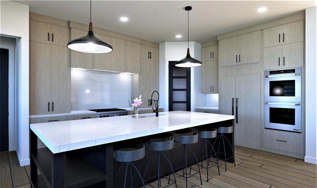 Curated visual reference: Curated Design Scandinavian Apartment With Rooftop Deck Gallery View 47