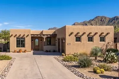 Cost-to-Build Report for Plan 623274DJ: Adobe-Style One-Story 3 Bed ...