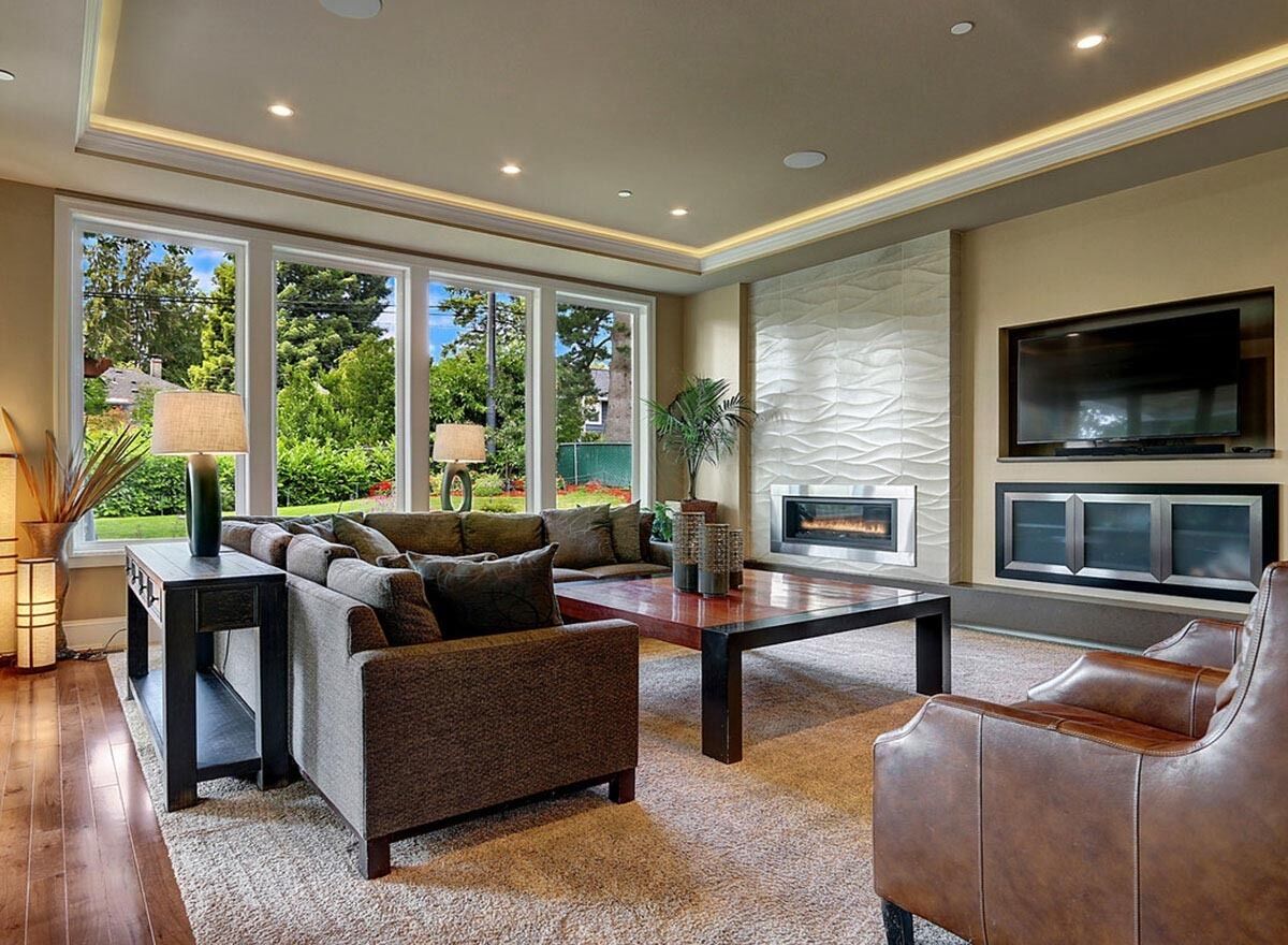 2-Story 4231 Square Foot Modern House Plan with Outdoor Living Room and ...