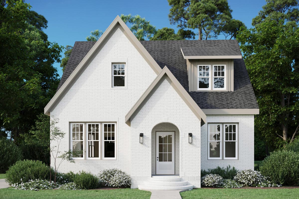 Modern 5 Bed Cottage with Upstairs Shared Loft - 2930 Sq Ft - 50225PH ...