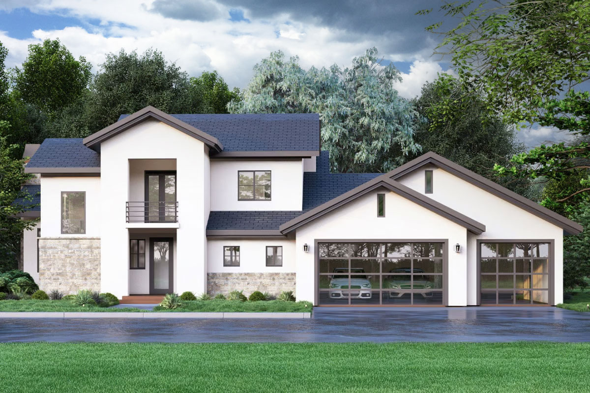 Modification Request for Plan 833017WAT: 4-Bed Contemporary Farmhouse ...