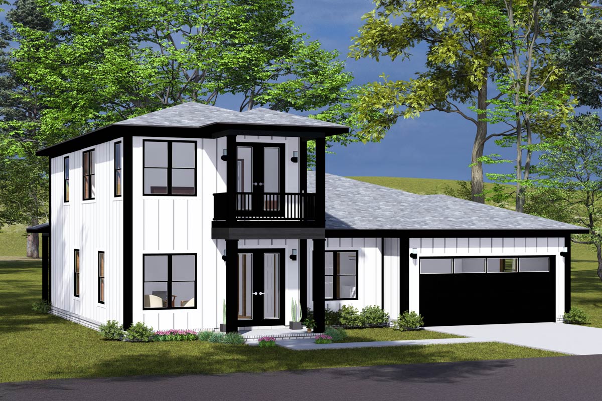 Level Master Design Modification Request for Plan 52417WM: Two-Story Traditional House Plan ...