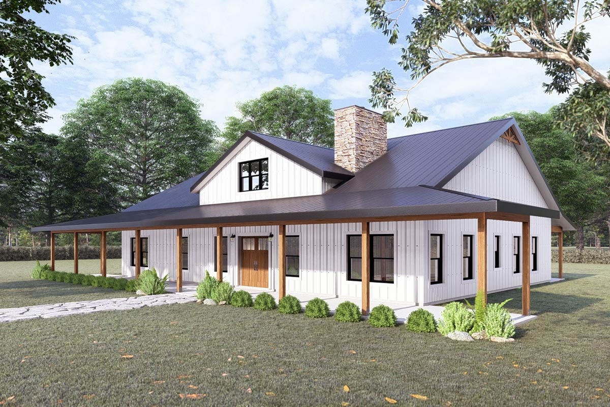 small farm house