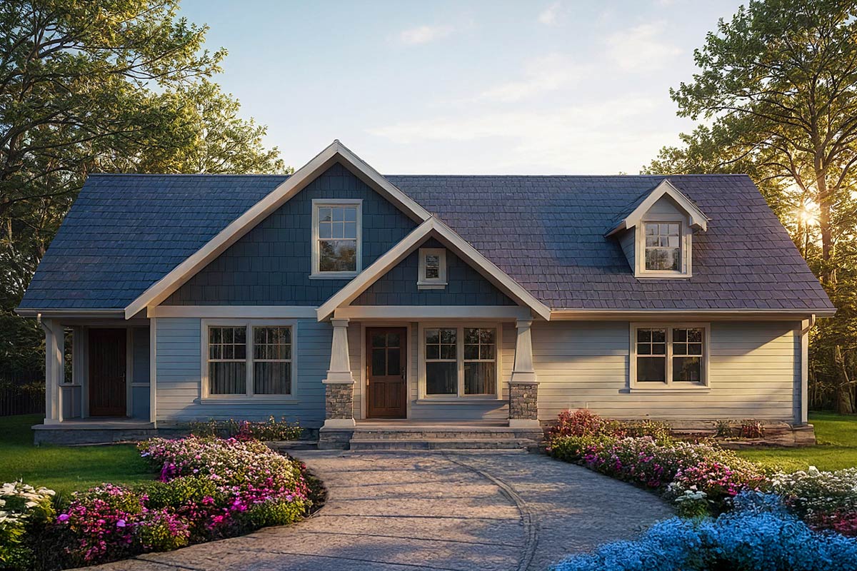 Plan 720130DA: Charming Craftsman Home Plan with Main Level Master ...