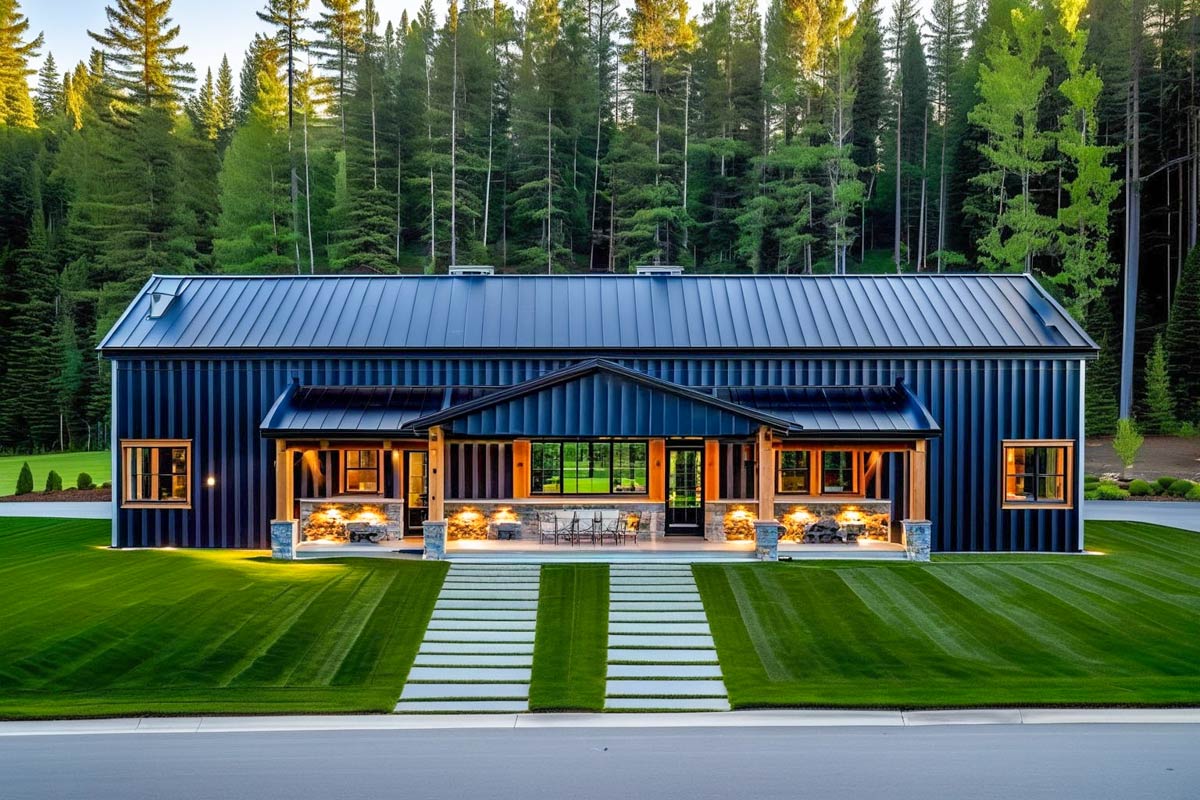 Plan 490155NAH: Mountain-View Home Plan with Two Master Suites and