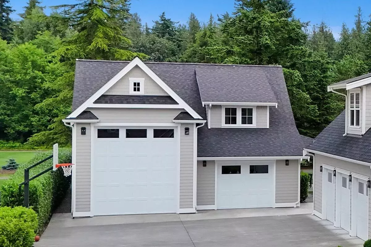 Cozy 2Bedroom Garage Plan with RV Garage and Covered Patio