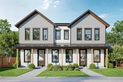 Cost-to-Build Report for Plan 100360GHR: Sleek Contemporary Quadplex ...