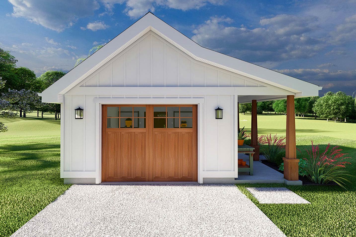 Modification Request for Plan 67849MG: Modern Farmhouse Detached Garage ...