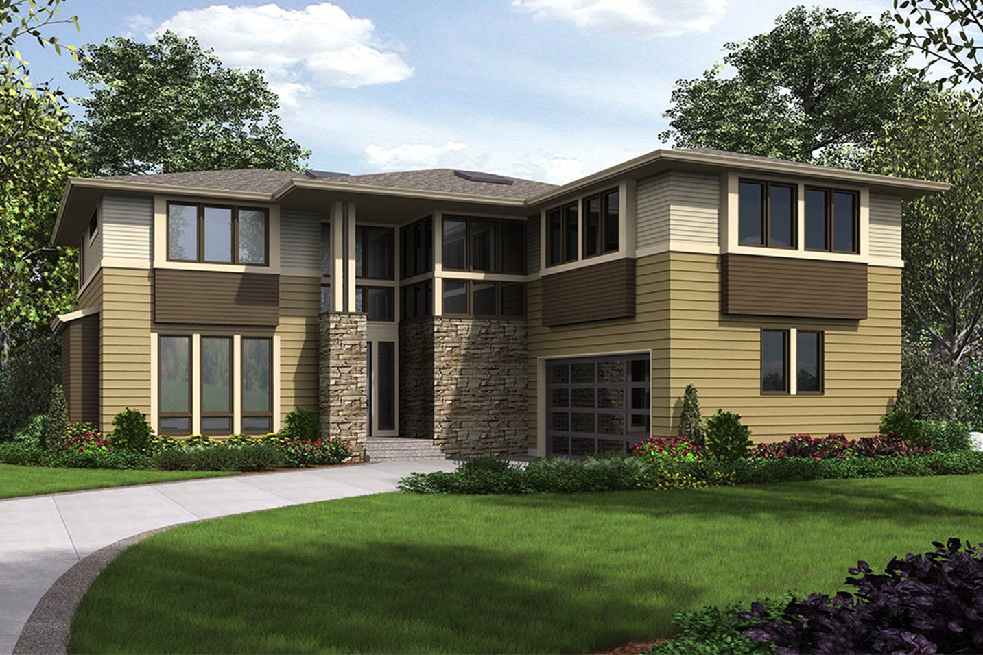 Modification Request for Plan 230012JD: Contemporary 6-Bedroom House ...