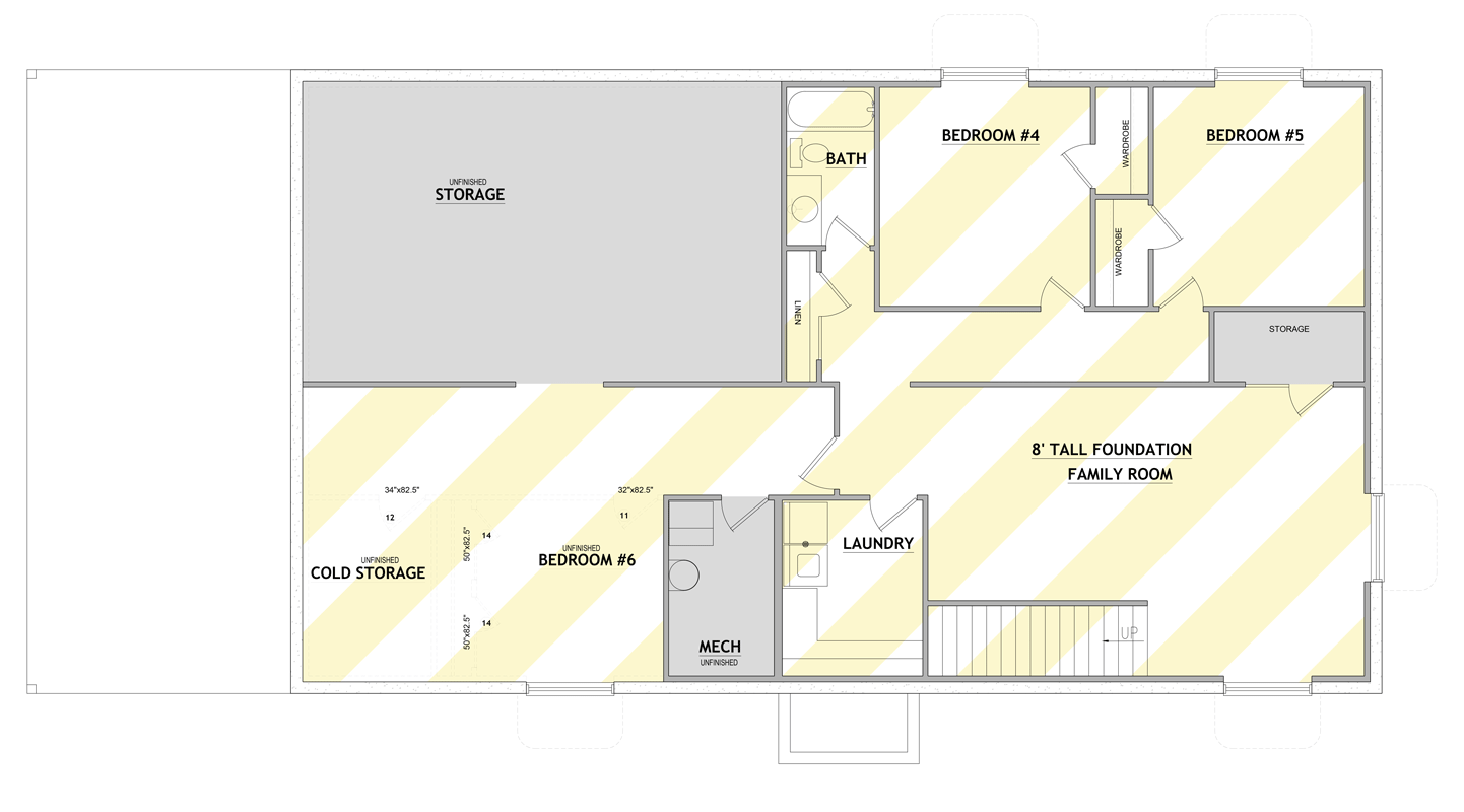 Plan 849080PGE: Inviting Traditional Ranch House Plan with Flexible Living - Floor Plan - Optionally Finished Basement - Ranch, Traditional