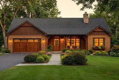 Cost-to-Build Report for Plan 22203SL: Rustic Ranch House Plan with 3 ...