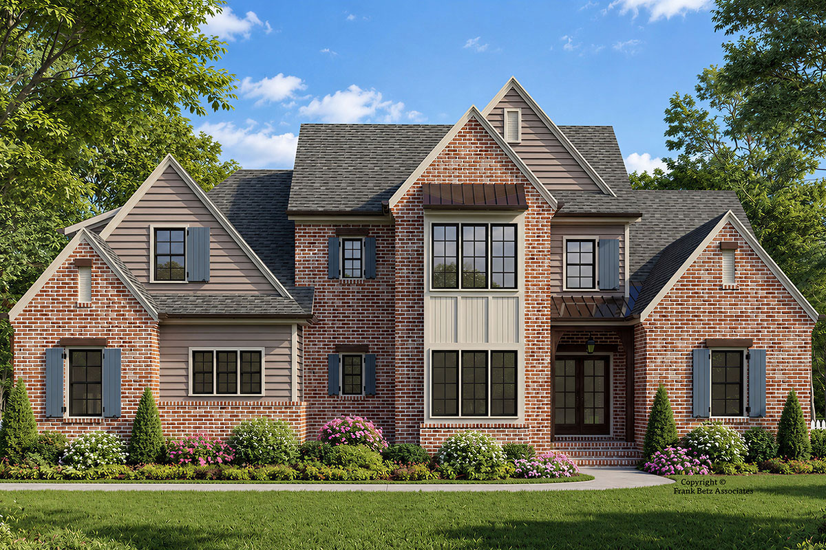 House Design Pattern Modification Request for Plan 710454BTZ: Elegant European Traditional ...