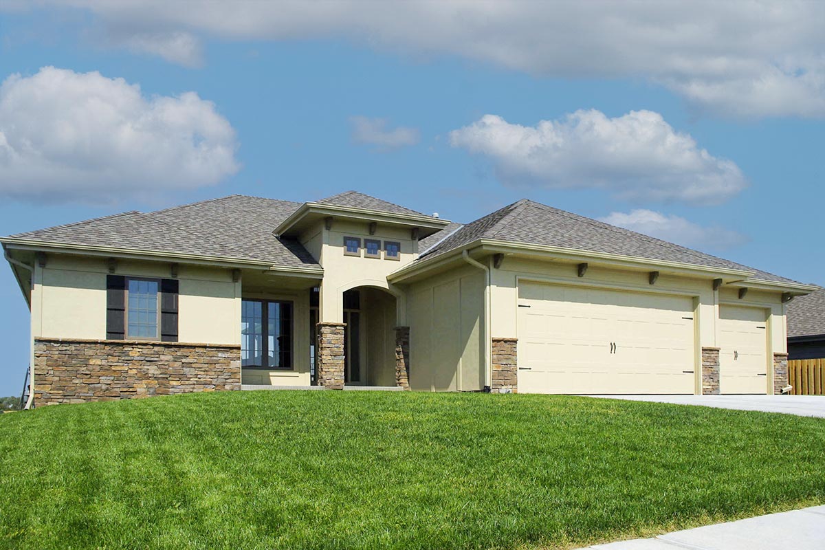 Back Split Rancher Modification Request for Plan 42282DB: Split Bedroom Ranch with Covered ...