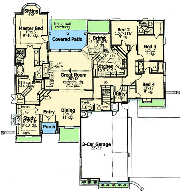 Plan 48400FM: Impressive European Home Plan - Home Plans Of Euroinchstanle Hyper Phase