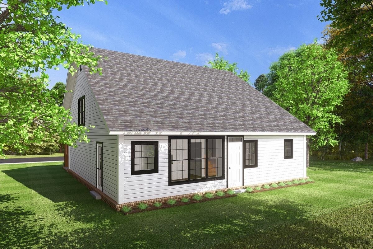 Cozy Country Cottage With Garage Option - 52223WM | Architectural ...