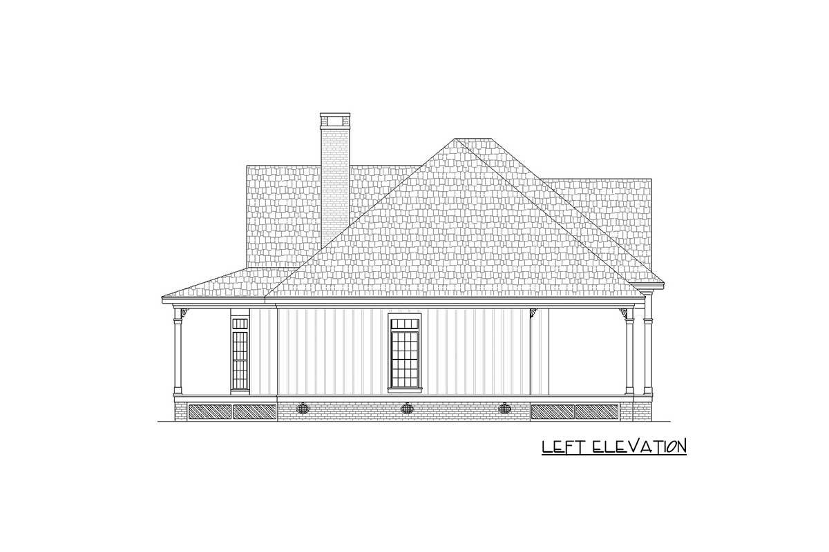 Southern Style 3 Bed Raised Cottage - 55155BR | Architectural Designs ...