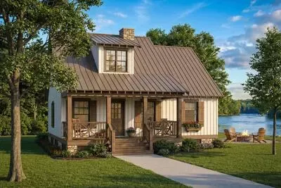 Cost-to-Build Report for Plan 59151ND: Unique Country Cottage House ...
