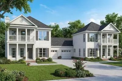 Cost-to-Build Report for Plan 59787ND: Stylish Flanking Home Plans ...