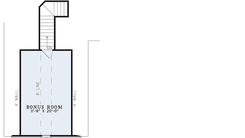 Plan 59852ND: 4-Bed Tuscan House Plan with Bonus Room - Floor Plan - Bonus - European, Tuscan