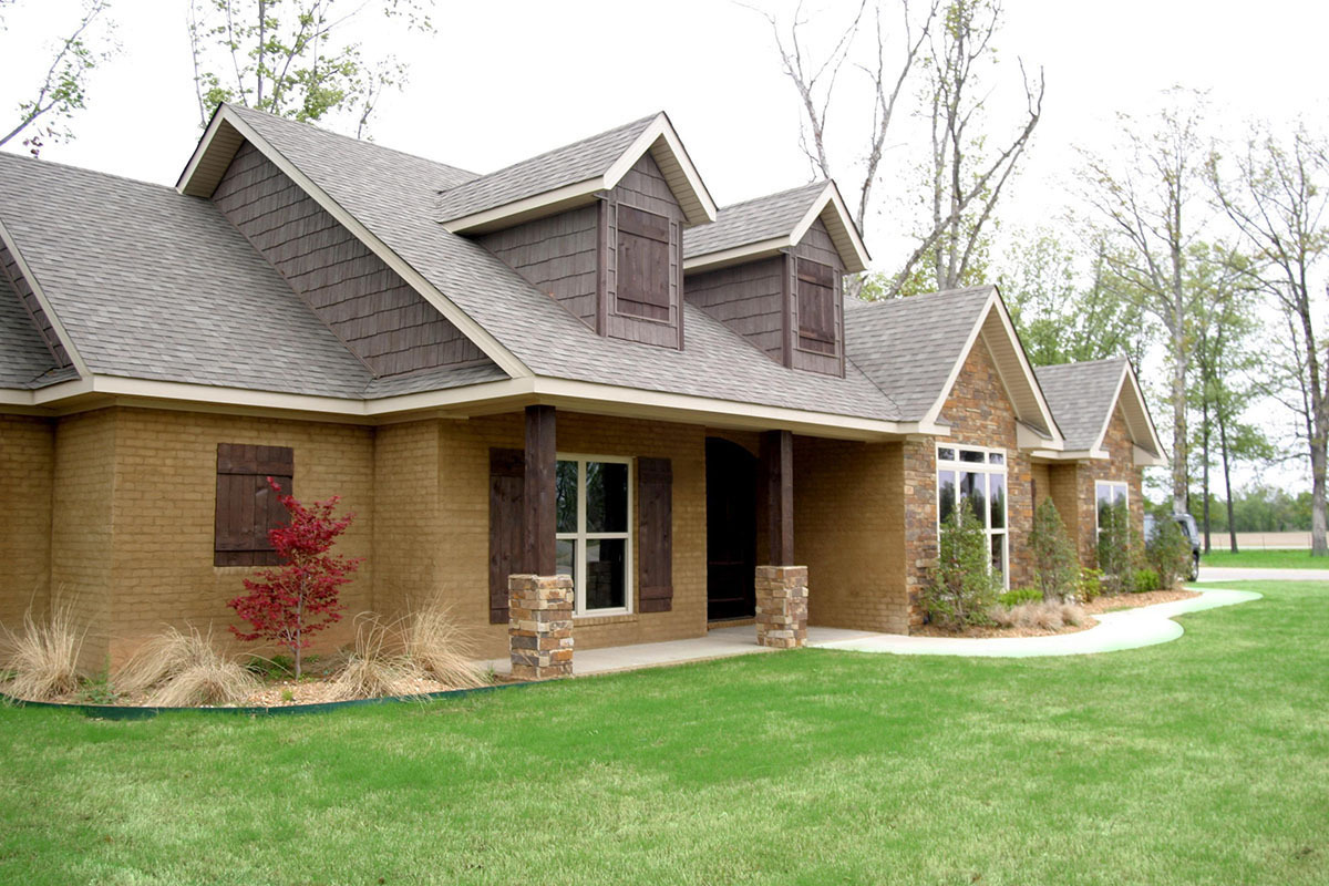 Rustic House Plan with Rear Grilling Porch - 60643ND | Architectural ...