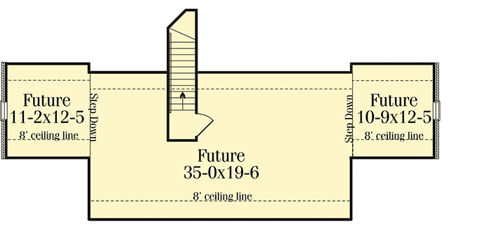 Plan 62026V: Spacious Bonus Area - Floor Plan - 2nd Floor - Country, Southern, Traditional