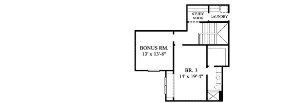 Plan 67078GL: Compelling Hill Country House Plan - Floor Plan - 2nd Floor - European, Hill Country