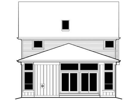 Rear Wall of Windows - 69505AM | Architectural Designs - House Plans